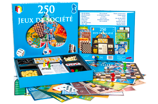 Coffret de 250 Jeux<br>de société